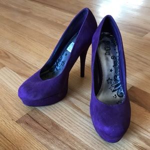 Royal Purple Heels